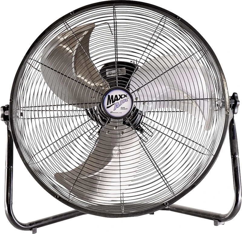 24 In. H X 20 In. D High-velocity 3-speed Floor Fan Model Hvff 20