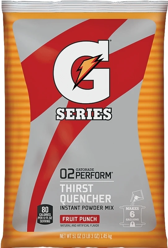 Instant Powder Drink Mix, Fruit Punch Flavor, 51 Oz, Model 33690, 14 Pk