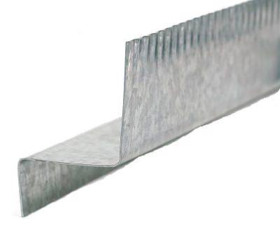 5/8 In. X 10 Ft. Galvanized Steel Z-bar For Roof Flashing And Drip Edge