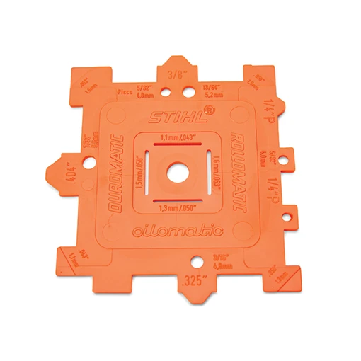 CHAIN, BAR, & SPROCKET ID GAUGE