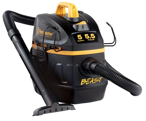 Professional Beast Series Wet/dry Vacuum, 5.5 Peak Hp, 5 Gallon