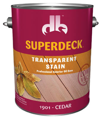 1-gallon Low-voc Transparent Stain And Sealer For Wood Surfaces