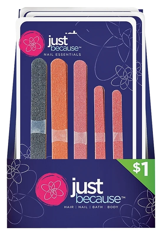36 Piece Assorted Emery Board Set - Fine/coarse Grades