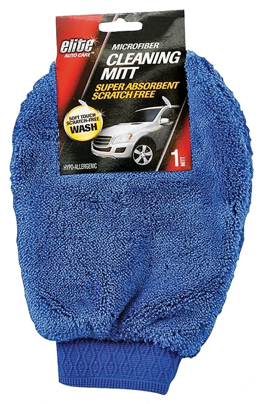 Microfiber Cleaning Mitt For Streak-free Auto Wash - Model 8918