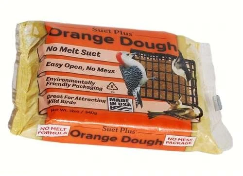 Wsc357 Orange No-melt Suet Dough 12 Ounce