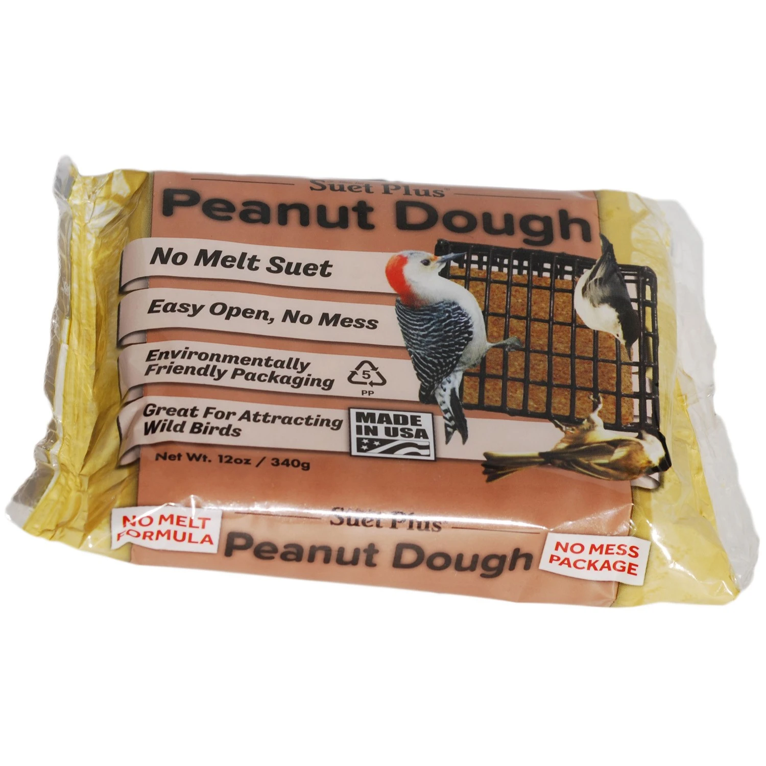 Peanut Dough Suet, 12 oz.