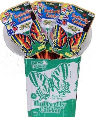 5417 24 Piece Backyard Butterfly Catcher With Durable Net