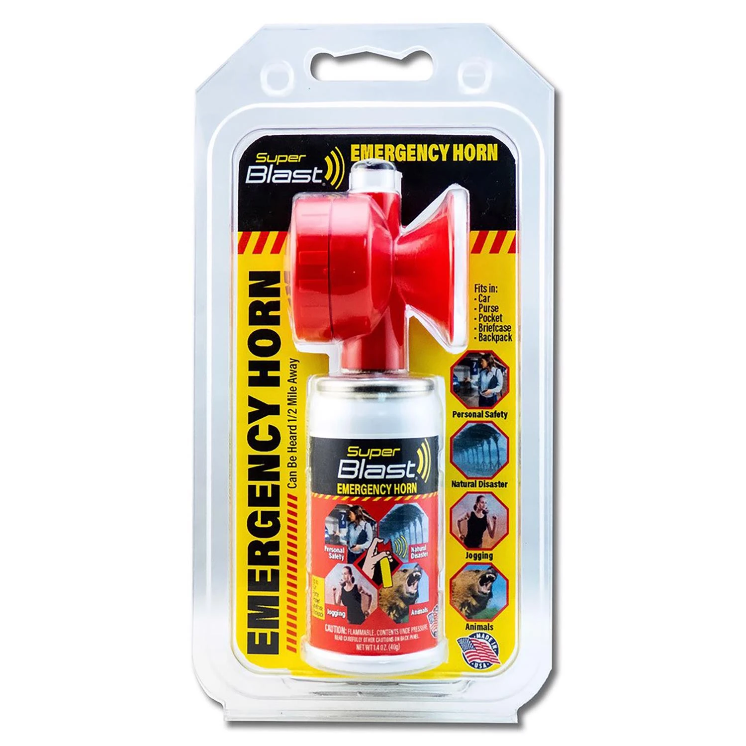 Emergency Air Horn - Model Sbect-8601-d - Personal Safety Device