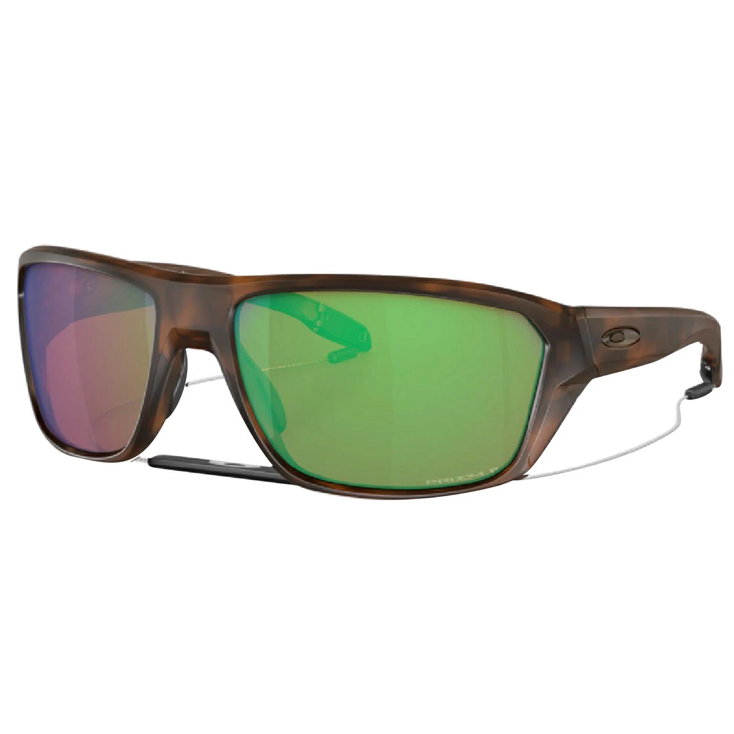 Split Shot Tortoise Polarized Sunglasses With Integrated Retainer System