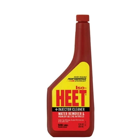 Iso-heet 12oz Premium Fuel Line Antifreeze And Water Remover For Small Engines