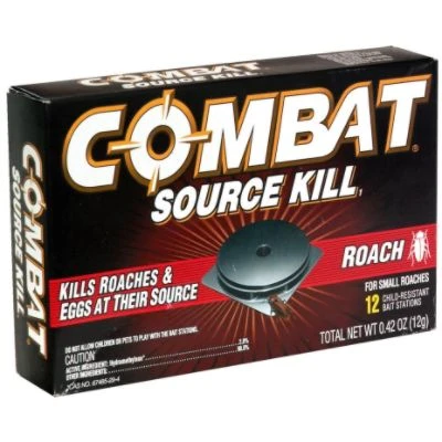 12PK COMBAT SM ROACH KILL BAIT