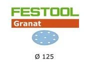 Festool 497177 5 in. P400-Grit Granat Abrasive Sheet (100-Pack)
