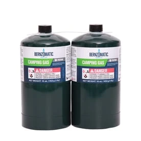 BernzOmatic 1-lb 2-Pack Pre-Filled Propane Tank