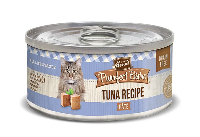 Purrfect Bistro Grain Free Tuna Pate Canned Cat Food, 5.5 Oz.