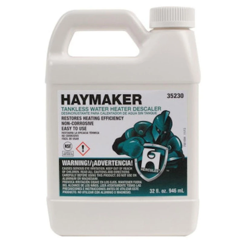 32 Oz Tankless Water Heater Descaler - Citric Acid Based, Non-corrosive