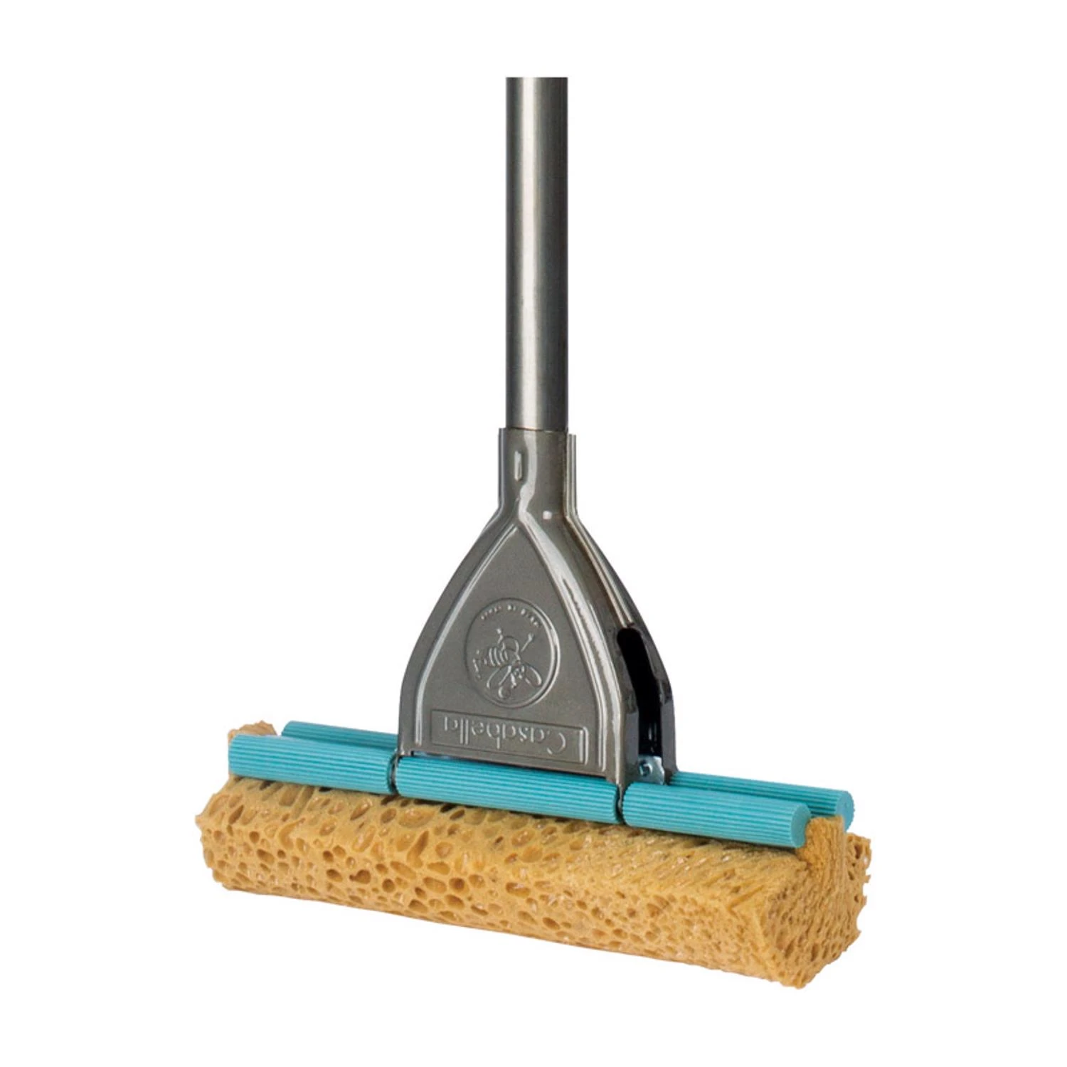 The Original 10 In. Sponge Mop With Steel Handle And Heavy Duty Design