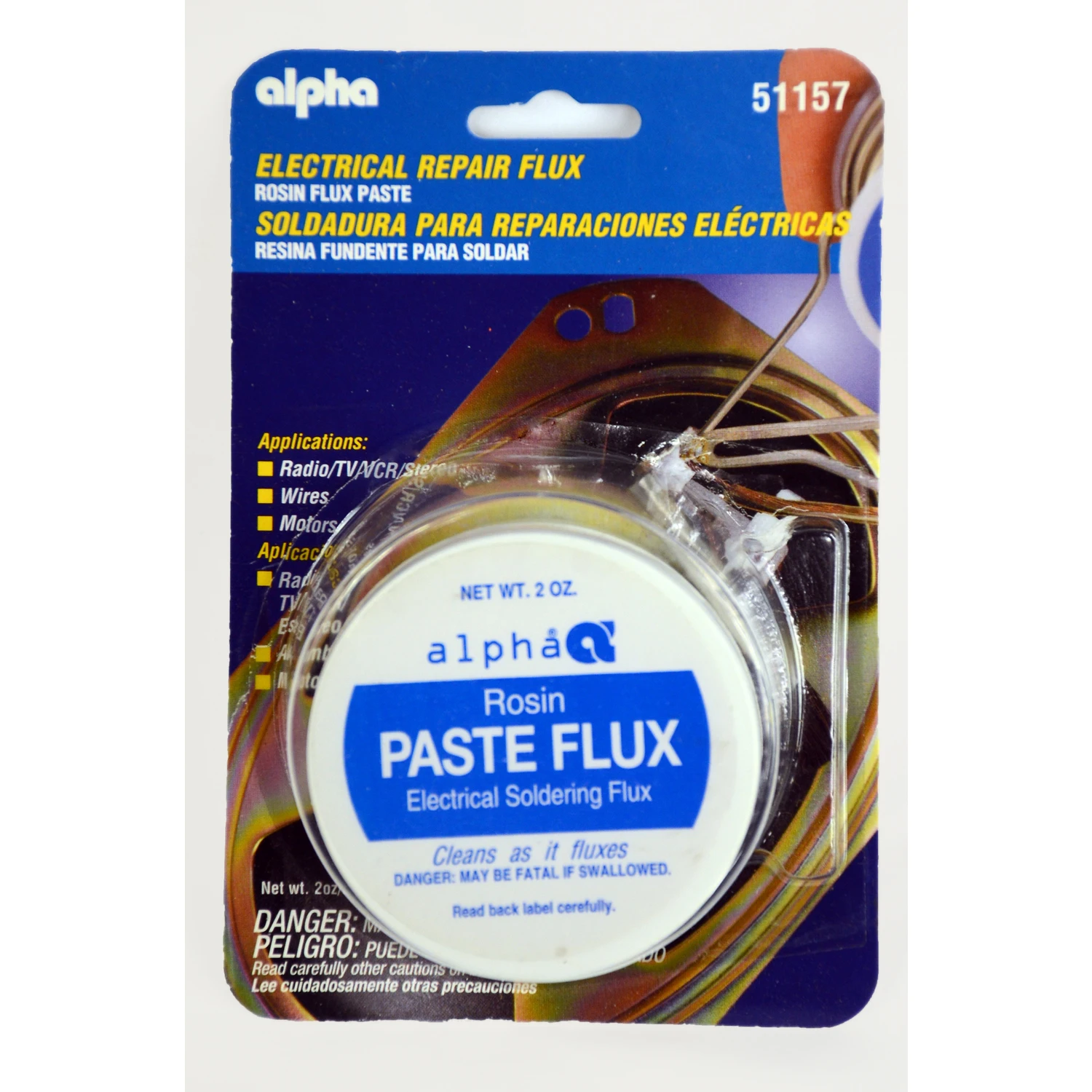 2 Oz Lead-free Rosin Core Flux Paste For Electrical Repairs