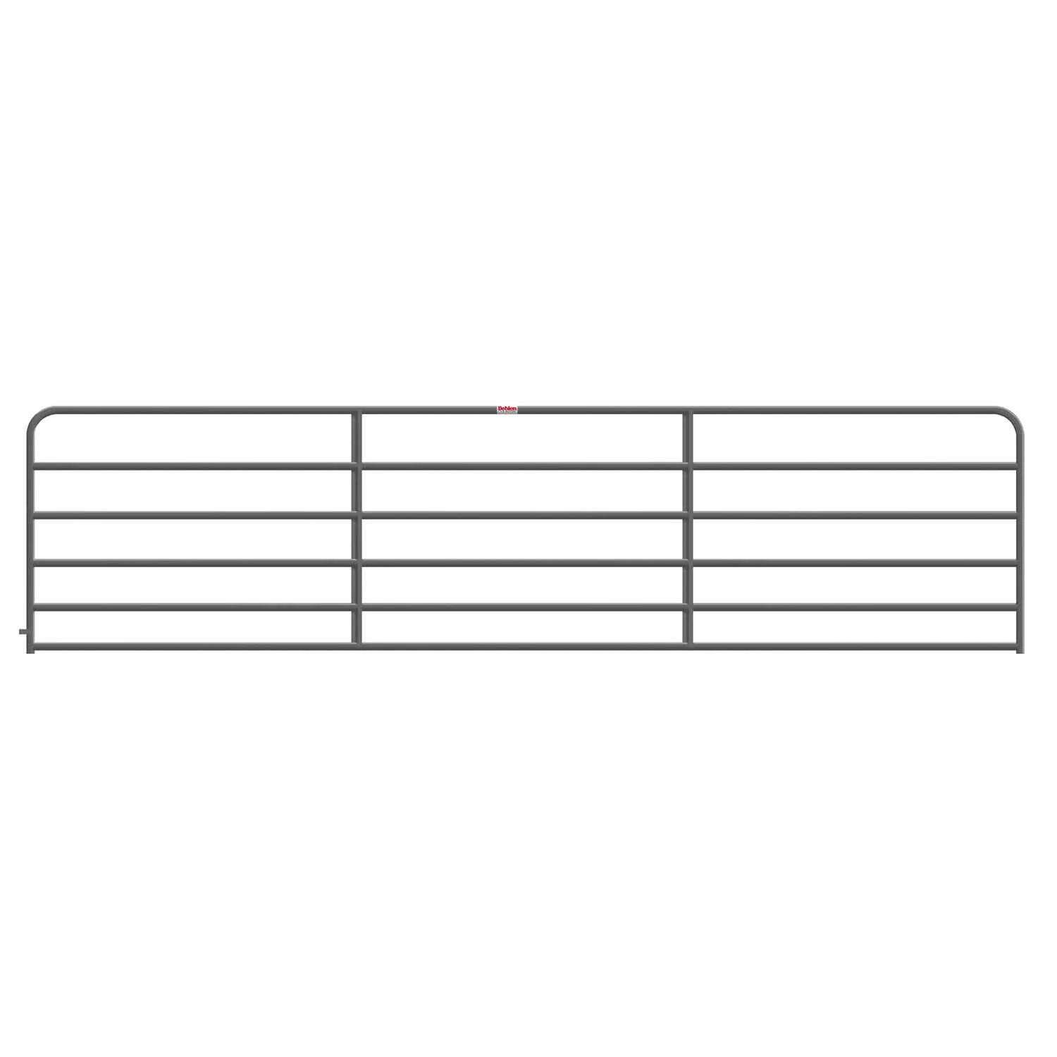 Country 16' Steel Utility Gate, Gray, 50 In. H X 1.67 In. W