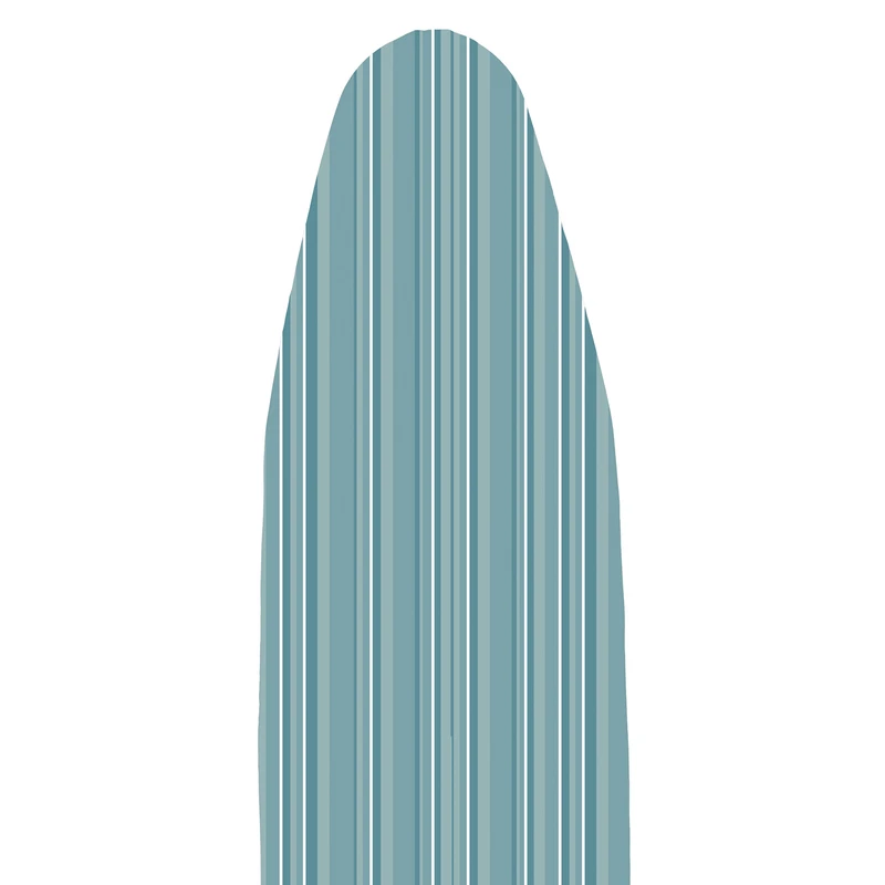 17 In. W X 54 In. L Cotton Blue Ironing Board Cover With Steam Repellent Layer