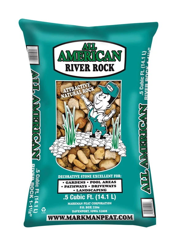 RIVER ROCK 1/2CUFT