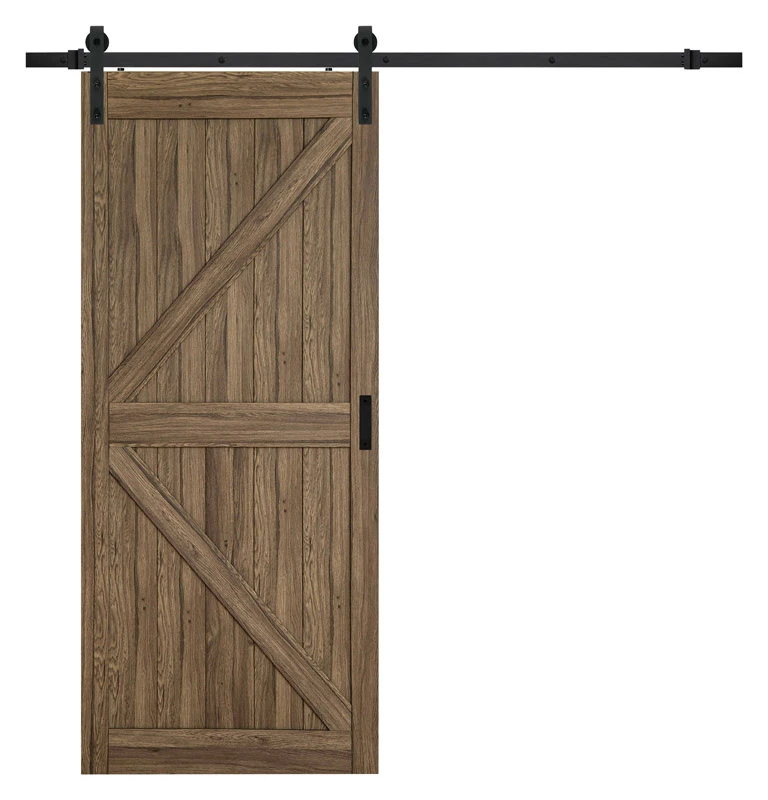 84 In. H X 36 In. W K-design Barn Door In Gunstock Oak