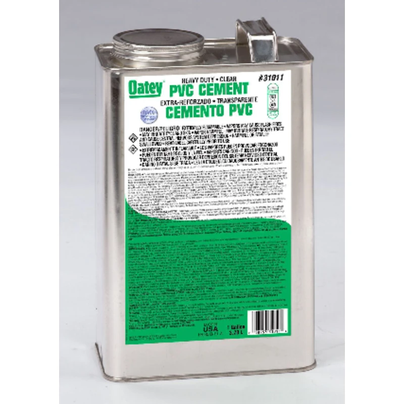 Clear Pvc Cement 1 Gallon Heavy Duty Lovoc For Potable Water And Pressure Pipe