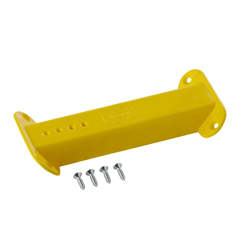Sure Stand 7-3/4 In. W X 3-3/4 In. L Yellow Plastic Door Stand Model 132