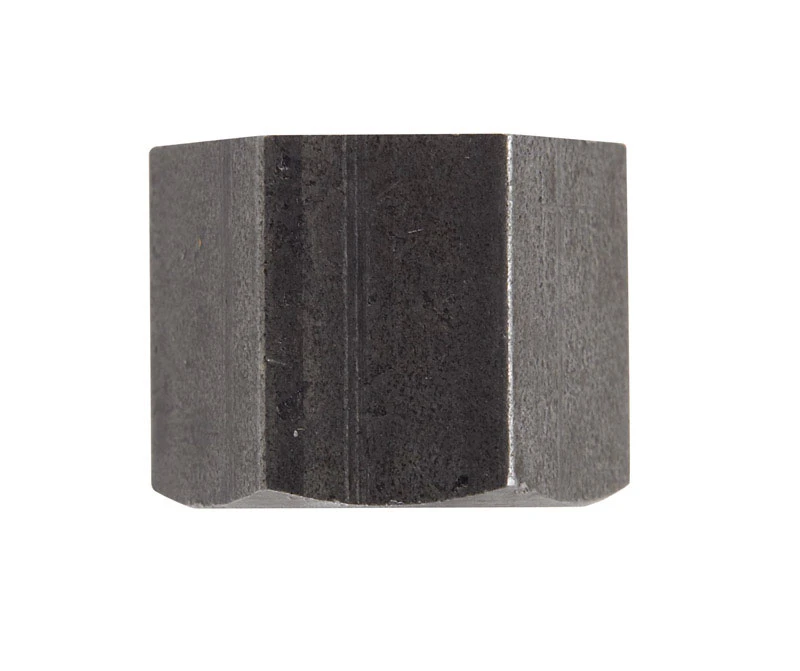 3/8 In. Fpt Black Galvanized Steel Cap, 0.740 In. Length