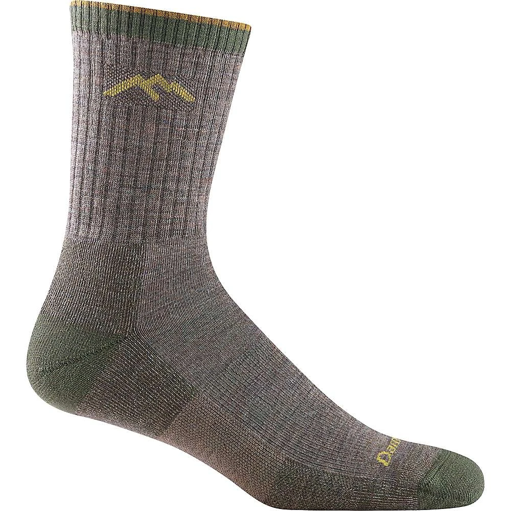 Men's Hiker Micro Crew Cushion Socks - Extra Large - Taupe Color