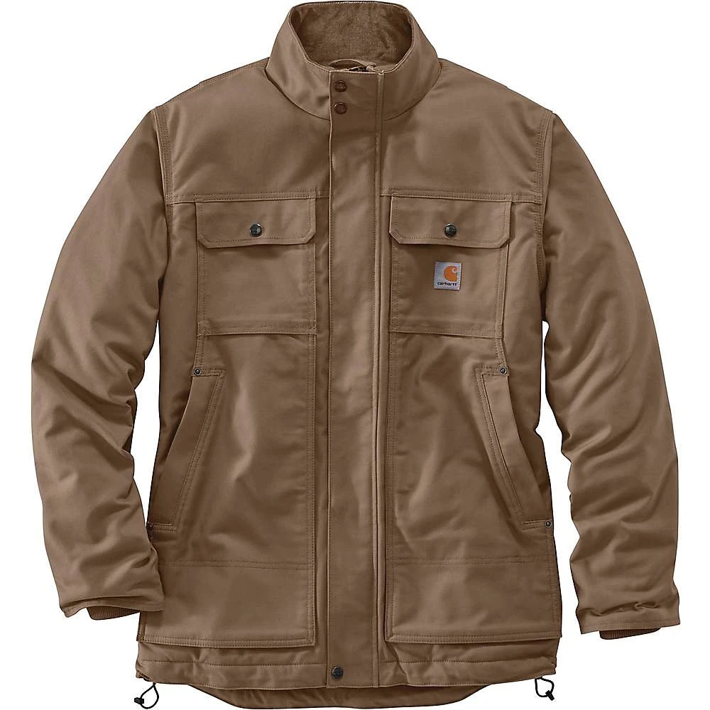 Men's Full Swing Quick Duck Insulated Traditional Coat - Xxl Regular - Canyon Brown