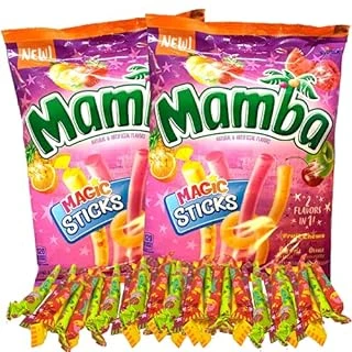 Magic Sticks Chewy Fruity Candy Sticks 6.3 Ounce Pack