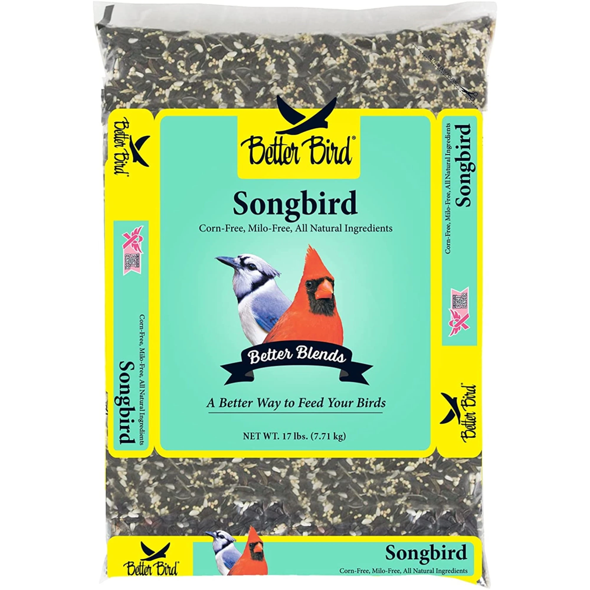 Songbird Food, 17 Pound Bag - Premium Blend For Backyard Birds