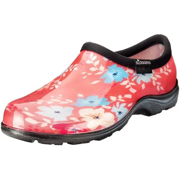 Women's Waterproof Floral Garden Shoe - Size 6