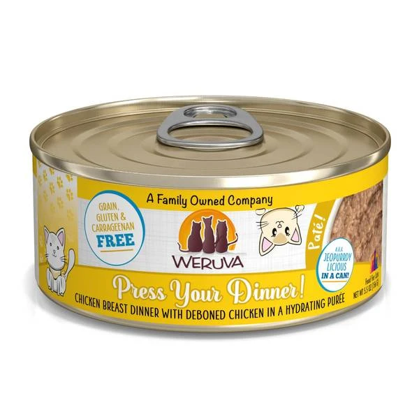 Press Your Dinner Chicken Pate Canned Cat Food - 5.5 Oz