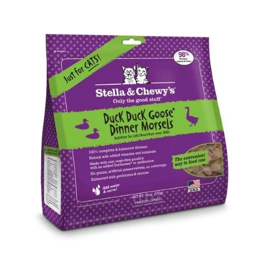 Freeze-Dried Duck Duck Goose Morsels - 18 oz