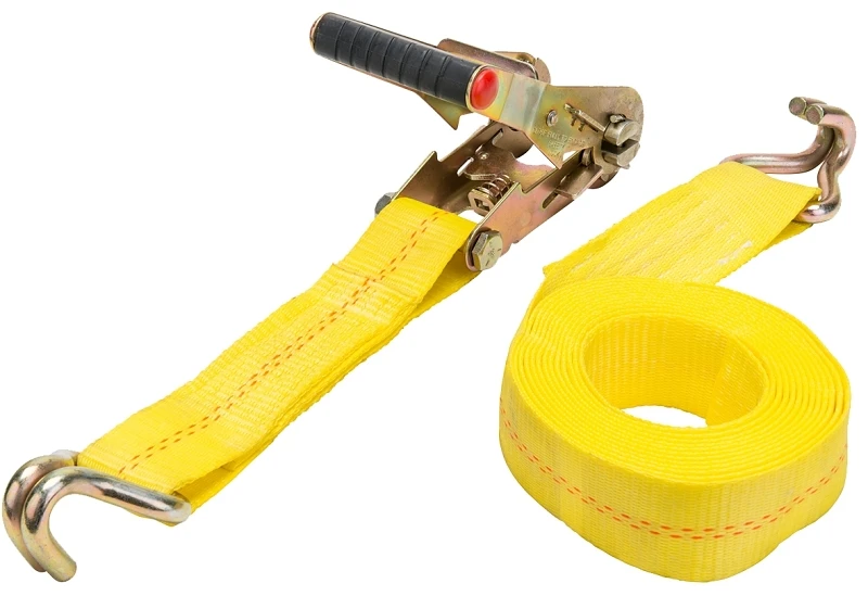 Pad Ratchet Tie Down Strap, 16 Feet Length, Heavy Duty Secure Fastening