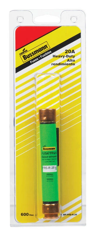 Cartridge Fuse, Type FRS-R, 20-Amp, 600-Volt