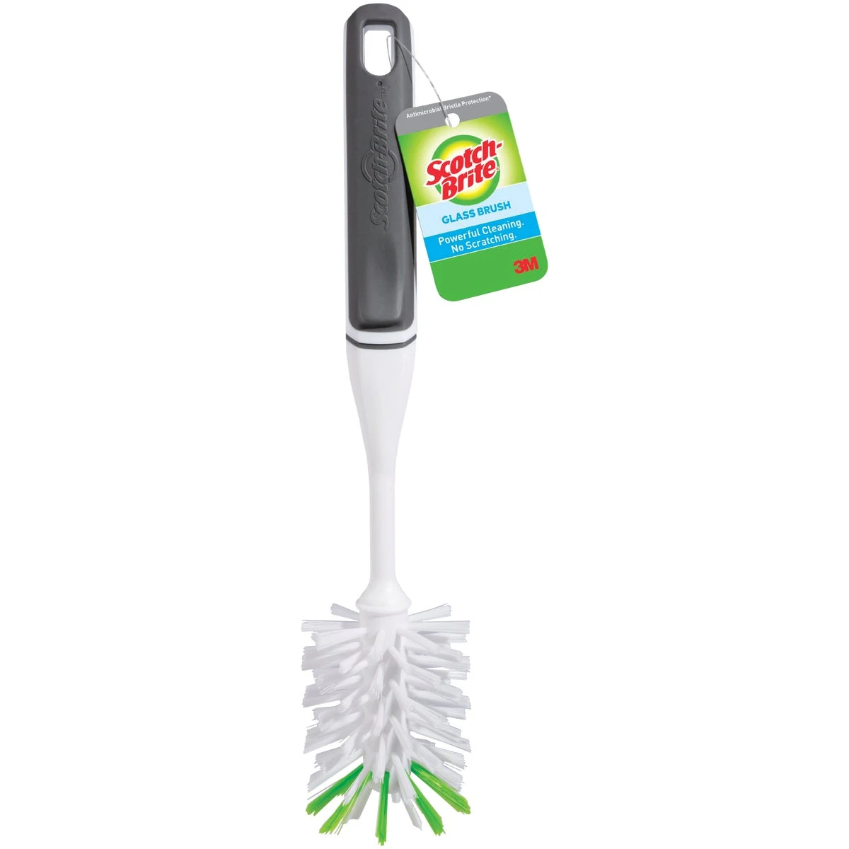 13" Glass And Bottle Brush With Polypropylene Bristles