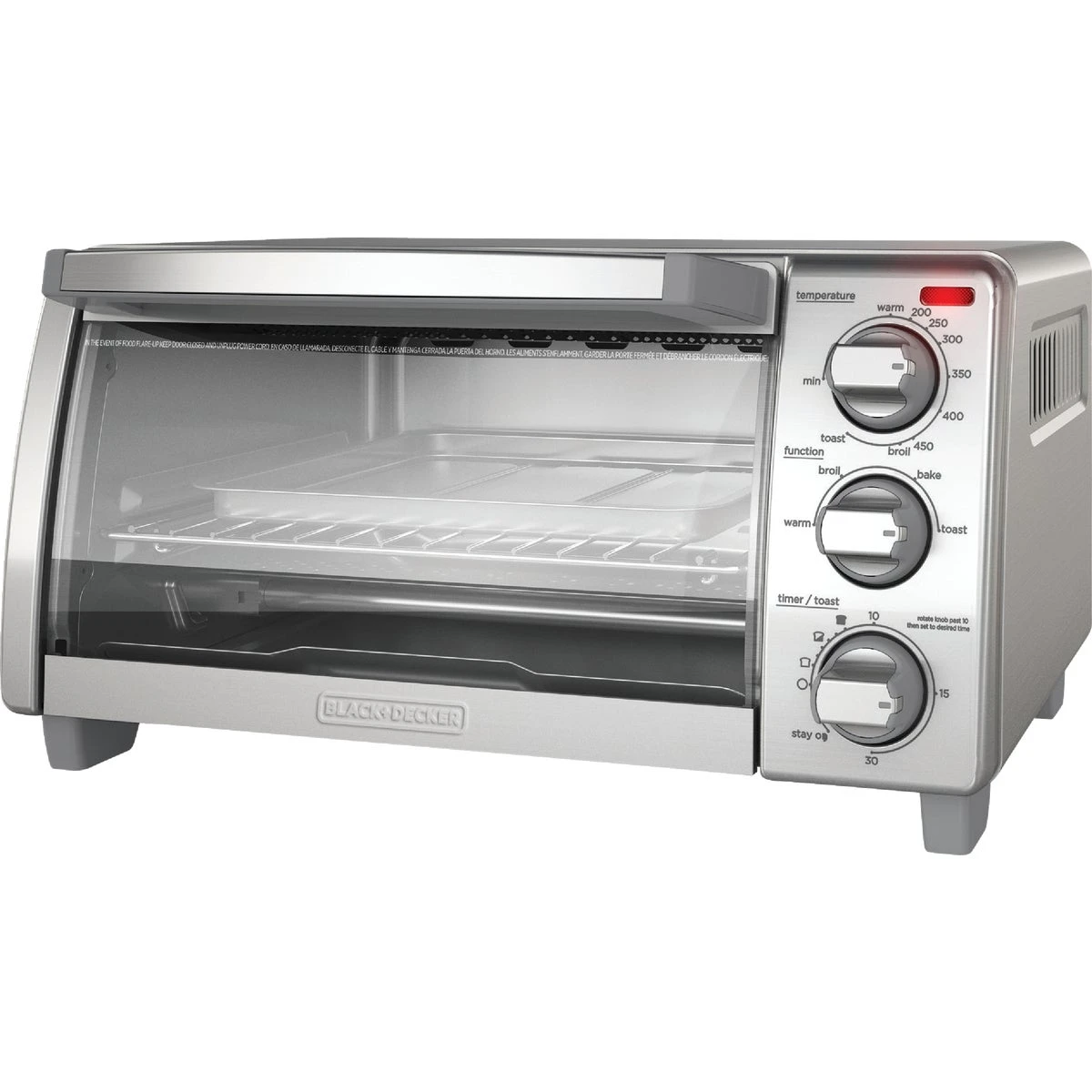 4-slice Natural Convection Toaster Oven, Model To1745ssg, Stainless Steel