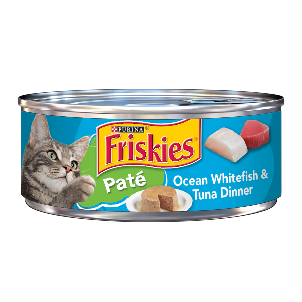 5.5 Oz. Ocean Whitefish & Tuna Dinner Wet Cat Food For All Ages