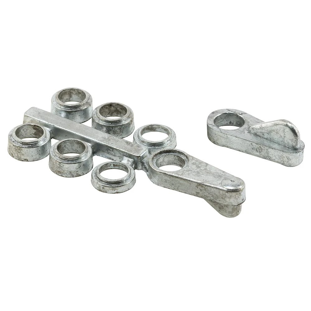Universal Window Screen Clips, Fits Flush, Metal, 4-Pk.