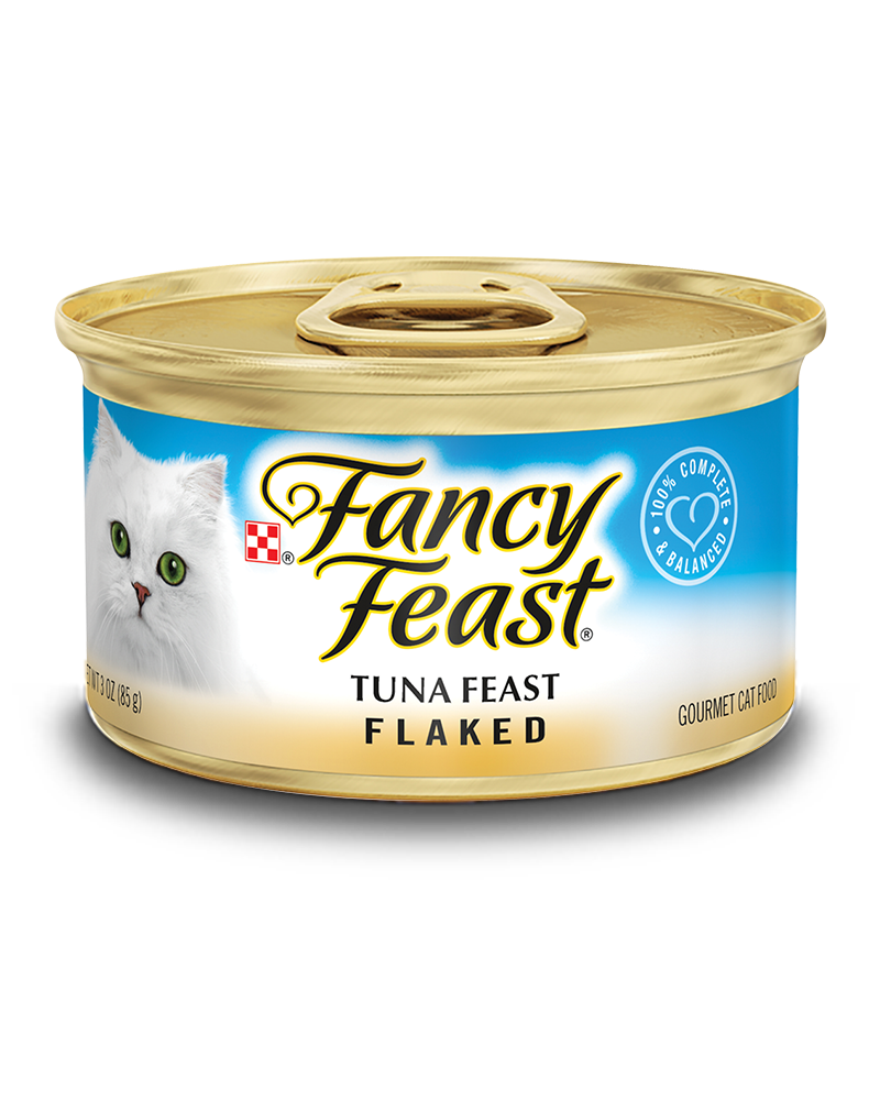 Cat Food Flaked Tuna in 3 Ounce Cans