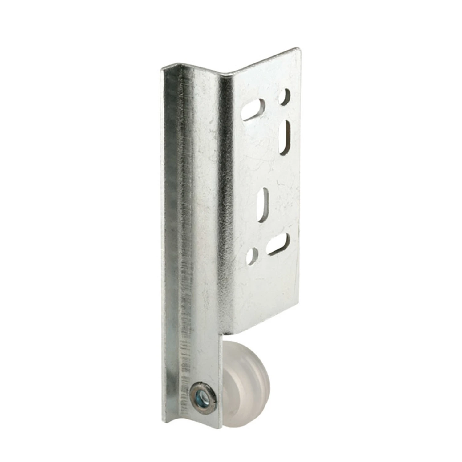 Steel Drawer Track Center Roller Assembly, 3/4 In. Wheel, Concave Edge, 2-Pk.