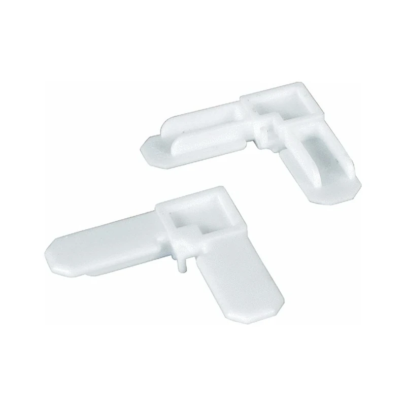 3/4 x 7/16 In. White Nylon Screen Frame Corners, 4-Pk.