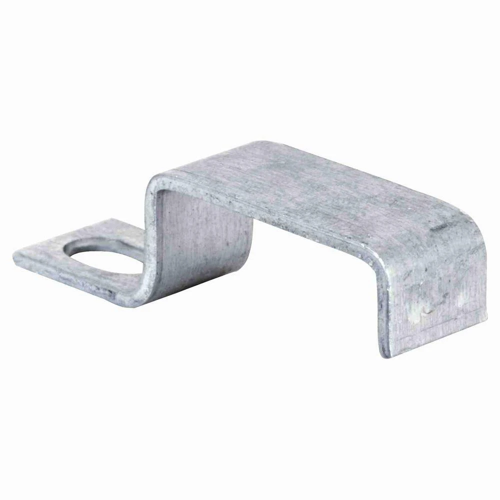 Screen Stretcher Clips with Screws, Aluminum, 3/8 In. x 3/4 In., 8-Pk.