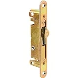 Mortise Latch with Security Adaptor Plate for Enhanced Door Security