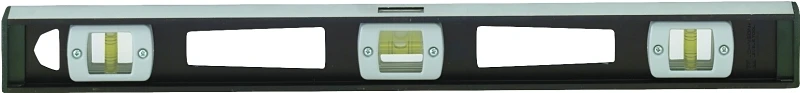 Contractor Top-read Aluminum Level, 5 Vials, Magnetic, 72-inch