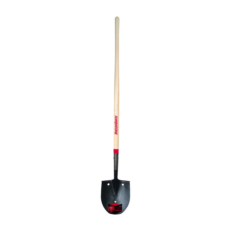 Perforated Rice Shovel with 48-Inch Wood Handle for Efficient Rice Scooping