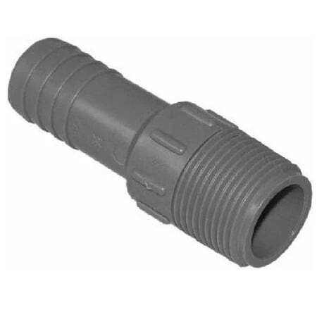 3/4 Inch Poly Male Pipe Thread Insert Adapter, Model 1436-007bc