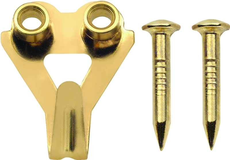Concrete Picture Hangers with 50 Pound Load Capacity, 2 Piece Pack